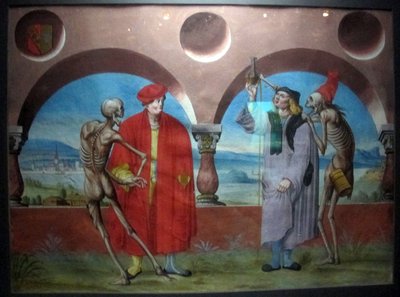 Copy of the Lost Danse Macabre by M. Manuel from the Dominican Cemetery of Bern (1512-20) by Albrecht Kauw